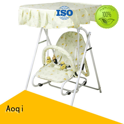 swing portable toys adjustable Aoqi Brand cheap baby swings for sale supplier