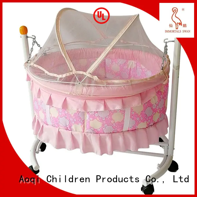 multifunctional iron baby OEM baby crib online Aoqi
