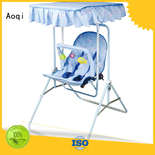 Aoqi upright baby swing design for household