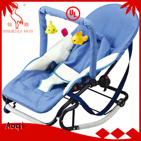 Wholesale hanging safe baby bouncer and rocker Aoqi Brand