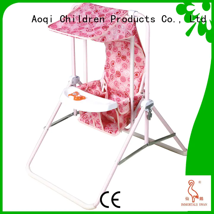 Aoqi Brand toys portable musical baby swing chair online wholesale