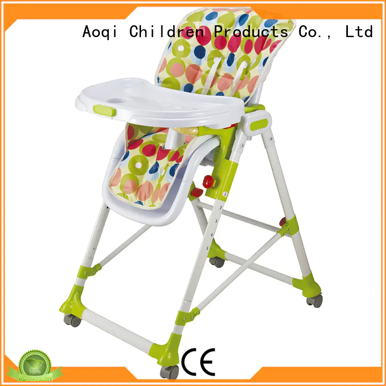 plastic baby feeding high chair customized for infant