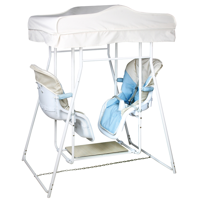 Double seat swing chair 502 with canopy