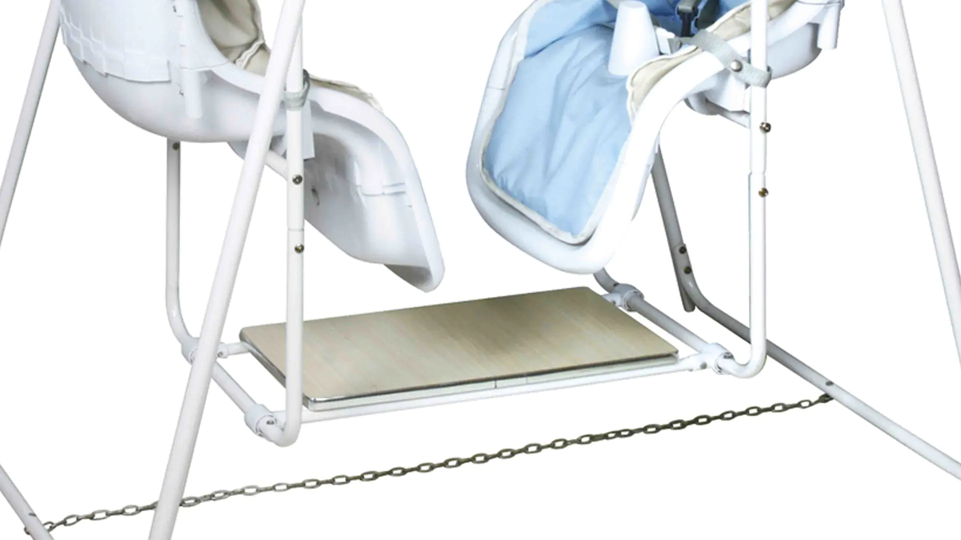 double adjustable metal baby swing chair online Aoqi manufacture