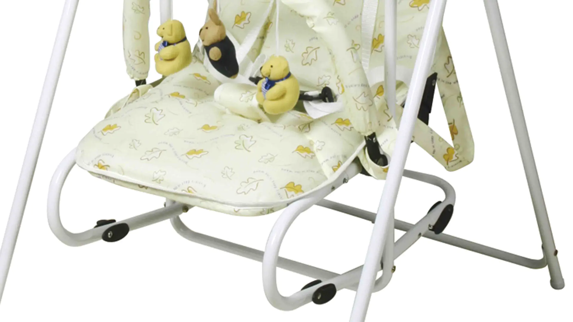 Multifunctional metal baby swing chair with canopy and toys 503A
