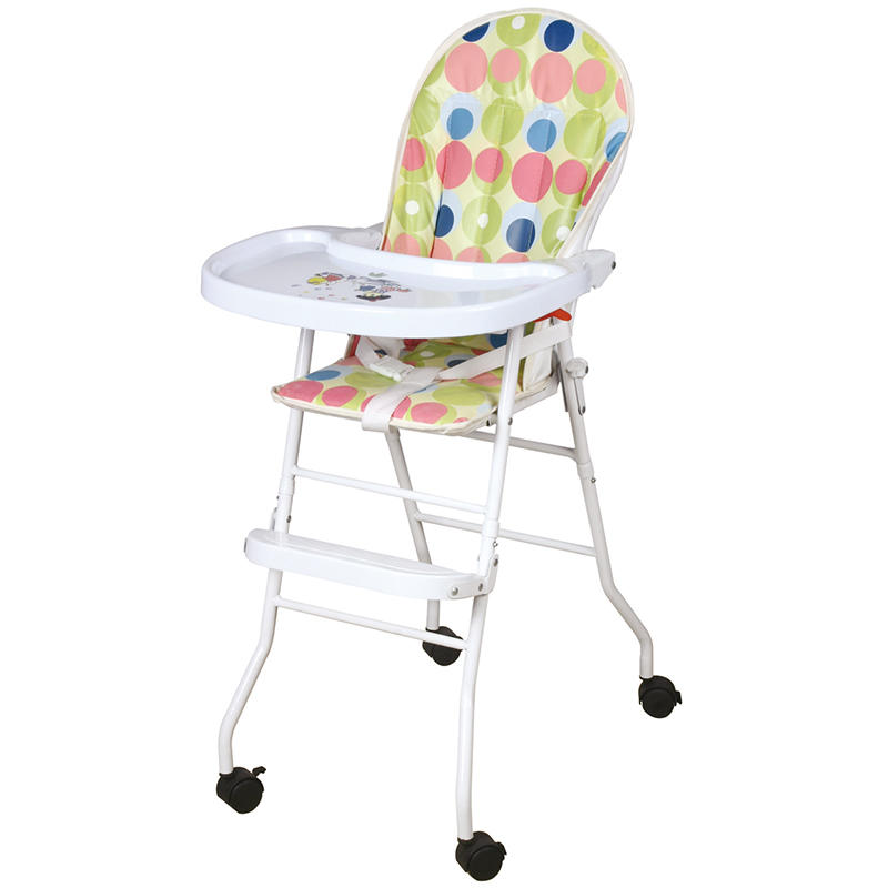 Baby chair for dining with wheels 325