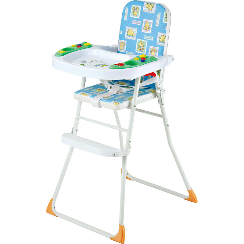 Hot sale baby feeding high chair with music 323A