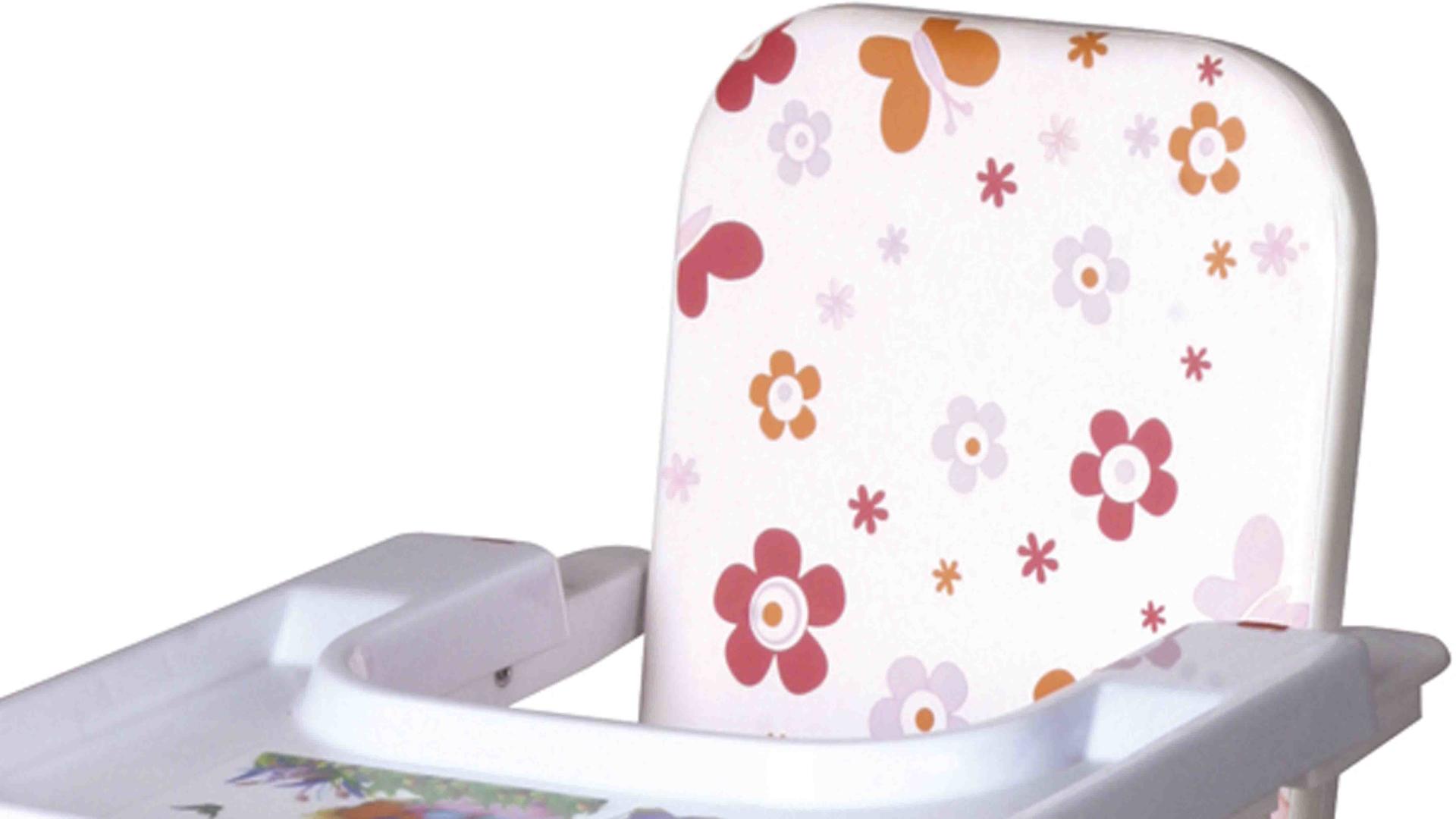 Aoqi dining baby high chair with wheels series for livingroom