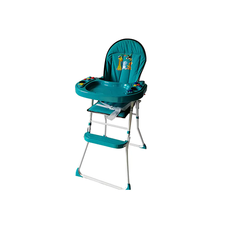Custom feeding musical child high chair Aoqi multi-colors