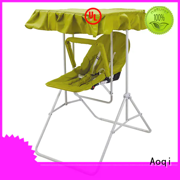 Aoqi durable upright baby swing design for babys room
