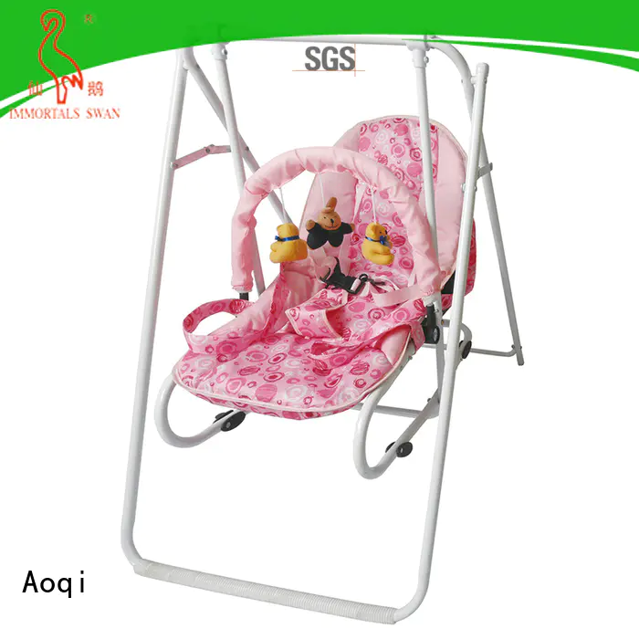 double seat baby musical swing chair factory for household