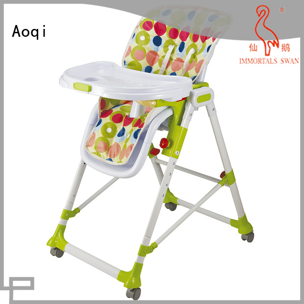 Aoqi plastic baby dinner chair manufacturer for home