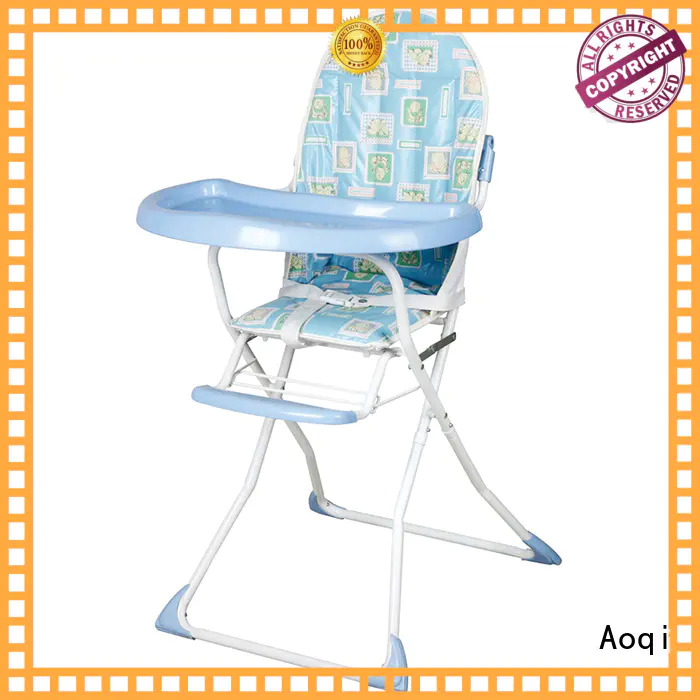 Quality Aoqi Brand metal safe child high chair