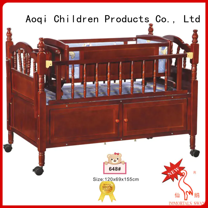 kids baby crib online high quality Aoqi company