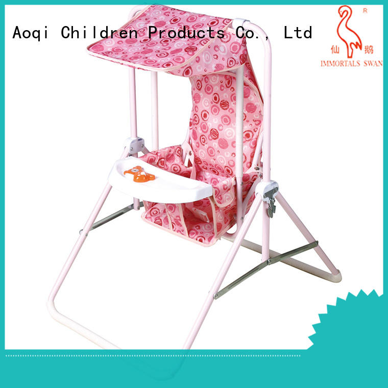 Aoqi standard baby swing price factory for babys room