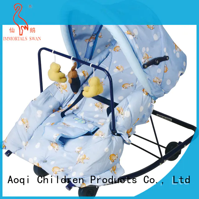 Aoqi swing baby boy bouncer chair wholesale for bedroom