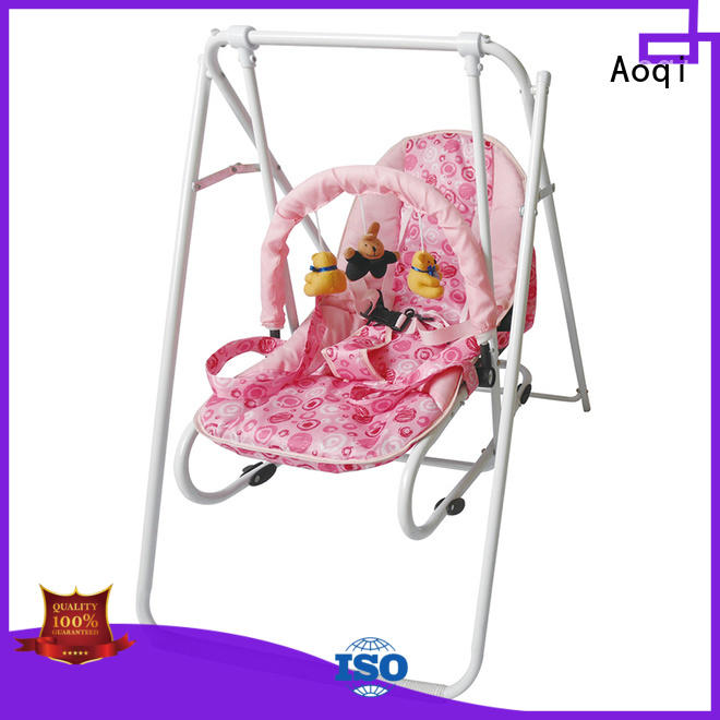 Aoqi baby musical swing chair factory for kids