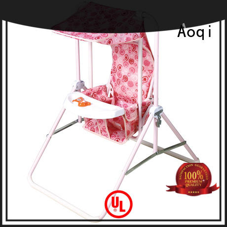 Aoqi standard baby musical swing chair design for babys room