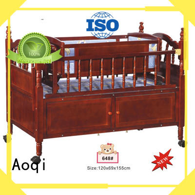 Aoqi transformable baby sleeping cradle swing manufacturer for babys room