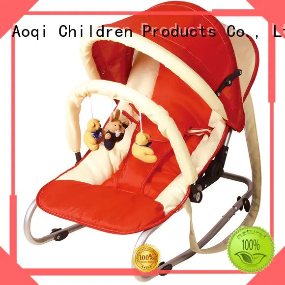 Aoqi swing neutral baby bouncer factory price for infant