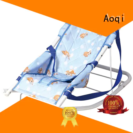 Wholesale canopy comfortable baby bouncer and rocker Aoqi Brand