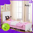 Transformable wooden baby bed and kid’s bed with cabinet and drawers 503A
