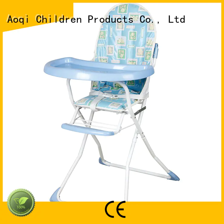 Quality Aoqi Brand hot sale plastic child high chair