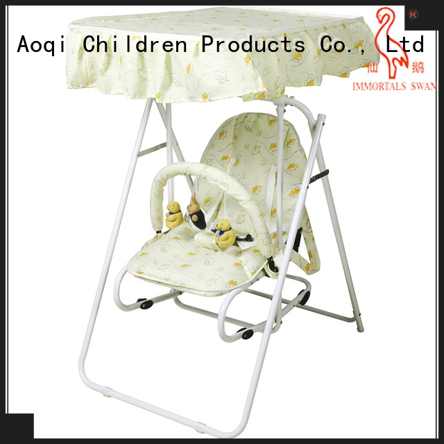 Aoqi best compact baby swing factory for babys room