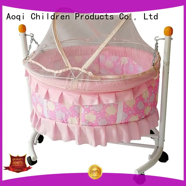 Aoqi wooden baby crib for sale manufacturer for household