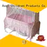 Aoqi Brand electric round iron baby crib online manufacture
