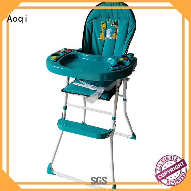 foldable removable high chair price Aoqi manufacture