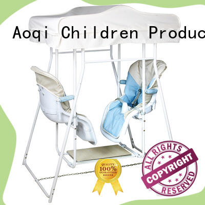Aoqi quality upright baby swing with good price for household