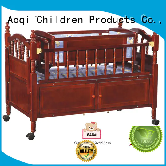 portable swing iron baby crib online cabinet Aoqi