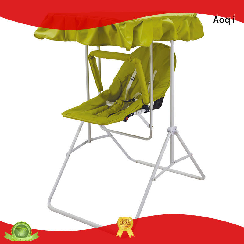 Aoqi quality upright baby swing design for household