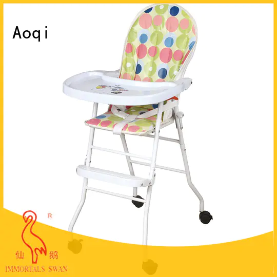 Aoqi foldable foldable baby high chair series for home