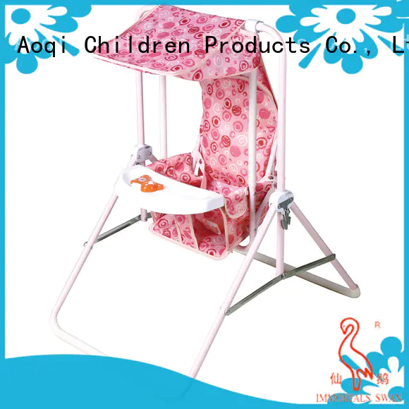 standard upright baby swing design for kids
