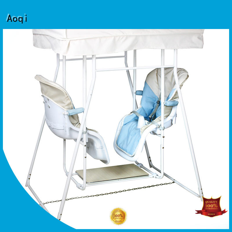 Hot metal cheap baby swings for sale portable swing Aoqi Brand