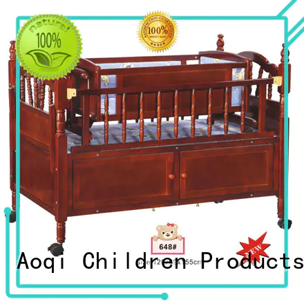 cradle Custom multifunctional kids baby crib online Aoqi metal