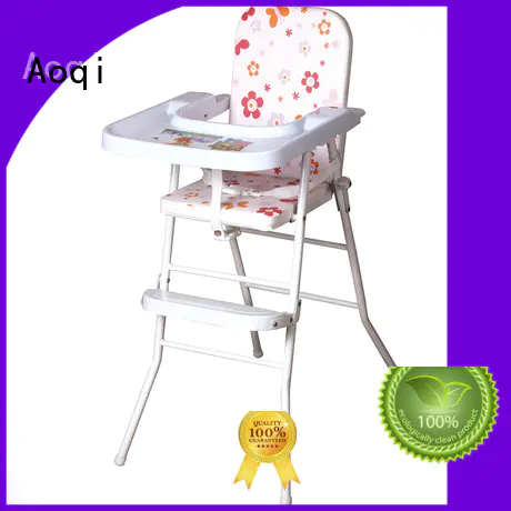 plastic special adjustable child high chair multi-colors Aoqi Brand