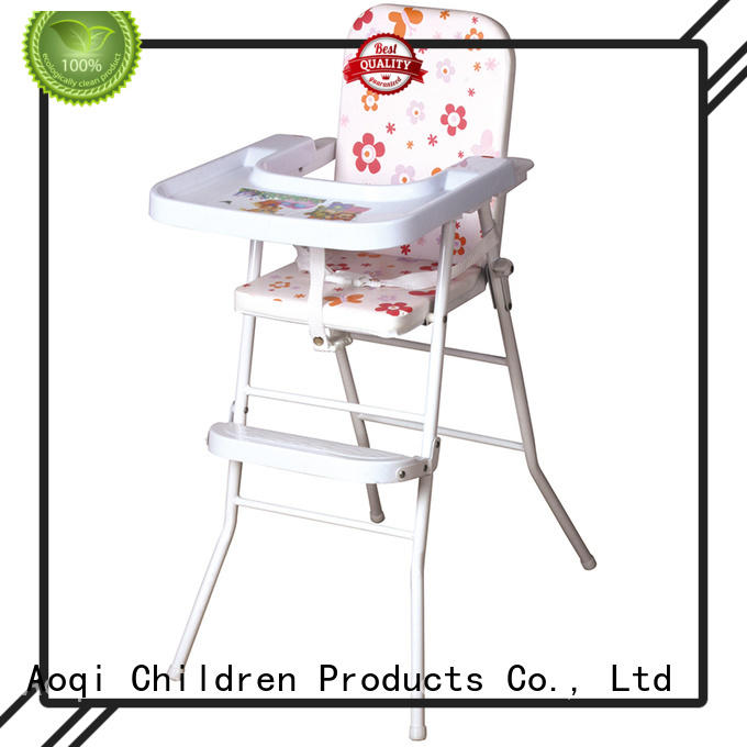 adjustable child high chair plastic multi-colors Aoqi company