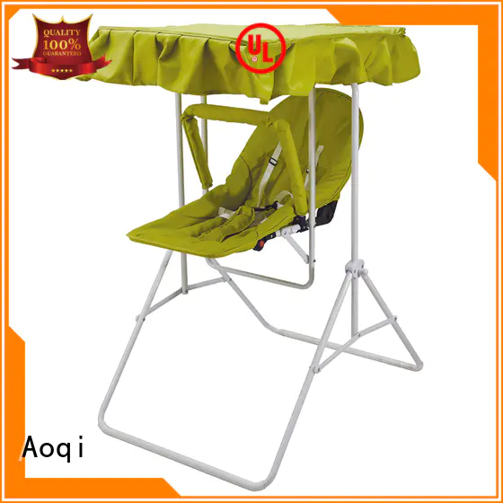 wholesale bouncer portable Aoqi Brand baby swing chair online manufacture