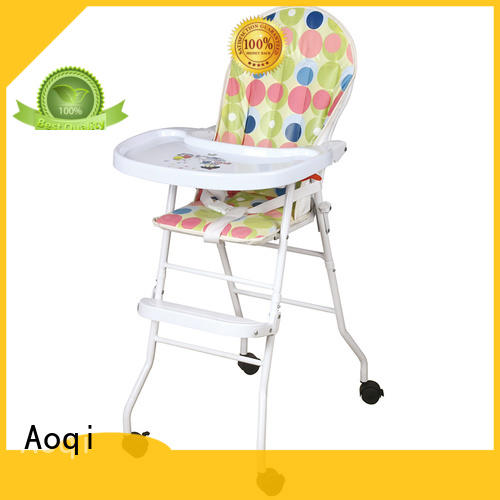 Aoqi portable adjustable high chair for babies customized for livingroom