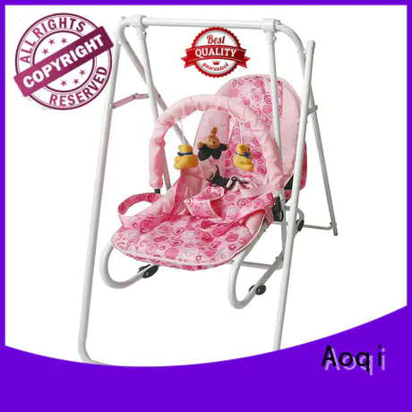 adjustable high quality cheap baby swings for sale portable Aoqi company