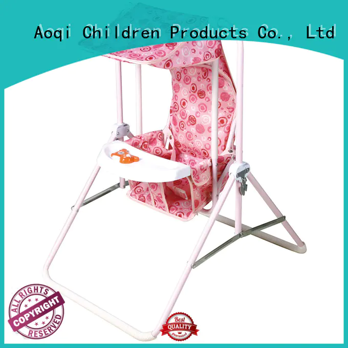 Aoqi hot selling baby swing price inquire now for household