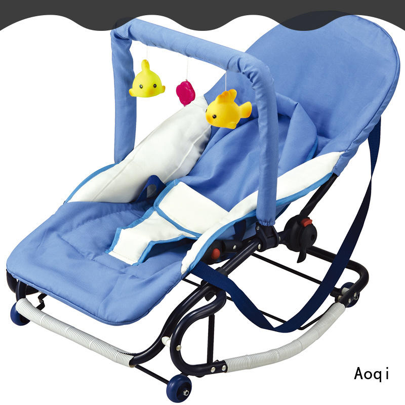 Aoqi simple baby boy bouncer chair supplier for toddler