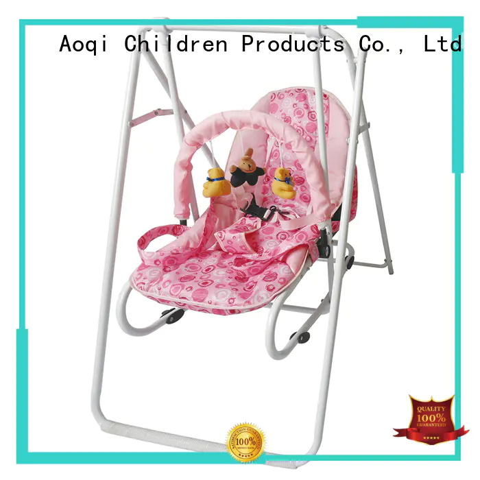 ic Custom stable cheap baby swings for sale foldable Aoqi