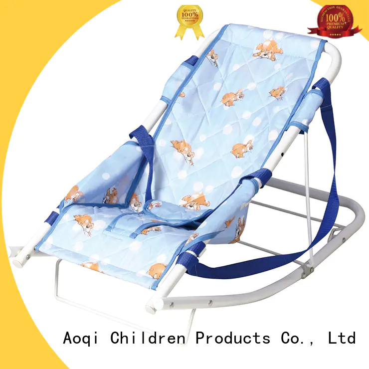 Aoqi foldable neutral baby bouncer wholesale for toddler