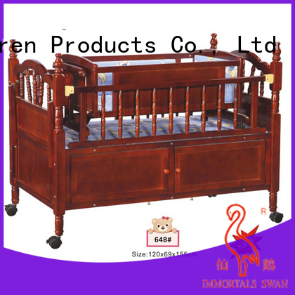 Aoqi transformable baby crib online directly sale for bedroom