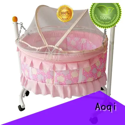 Aoqi baby sleeping cradle swing directly sale for household