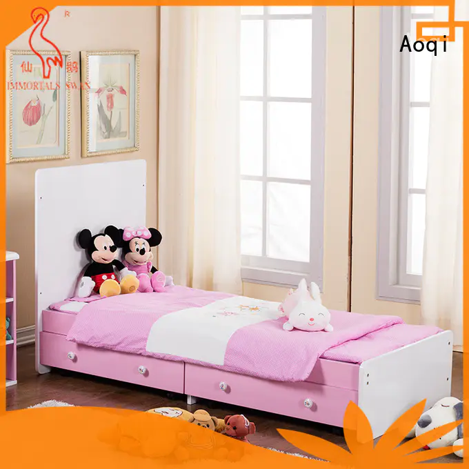 Aoqi wooden baby crib for sale series for babys room